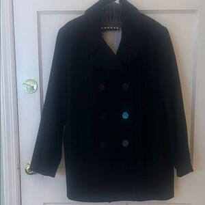 Women’s Calvin Klein Black Peacoat